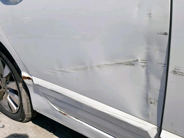 2HGFA1E04AH039209 - 2010 HONDA CIVIC EXL 白色 照片 9