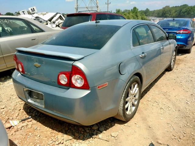 1G1ZK57BX9F186008 - 2009 CHEVROLET MALIBU LTZ ნაცრისფერი ფოტო 4