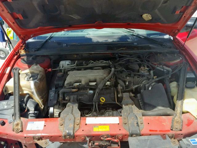 1G3WH12M7VF330733 - 1997 OLDSMOBILE CUTLASS SU RED photo 7