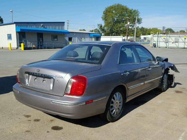 KMHFU45E05A420803 - 2005 HYUNDAI XG 350 GRAY photo 4