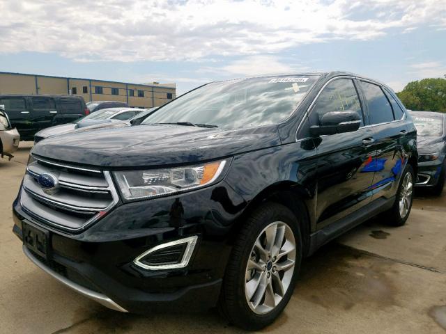 2FMPK3K84JBC47031 - 2018 FORD EDGE TITAN BLACK photo 2