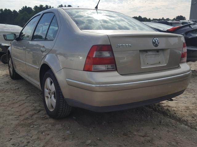 3VWSA69M94M041550 - 2004 VOLKSWAGEN JETTA GLS TAN photo 3