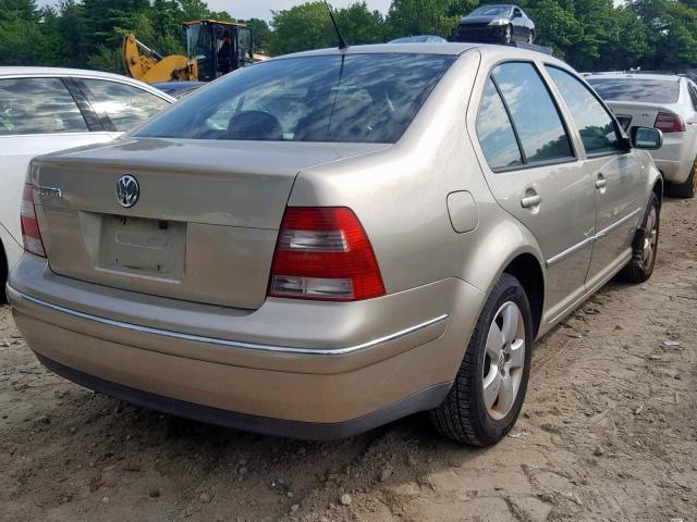 3VWSA69M94M041550 - 2004 VOLKSWAGEN JETTA GLS TAN photo 4