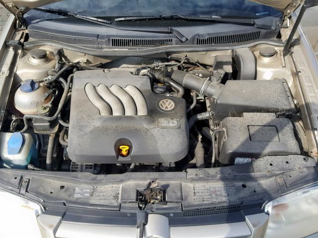 3VWSA69M94M041550 - 2004 VOLKSWAGEN JETTA GLS TAN photo 7