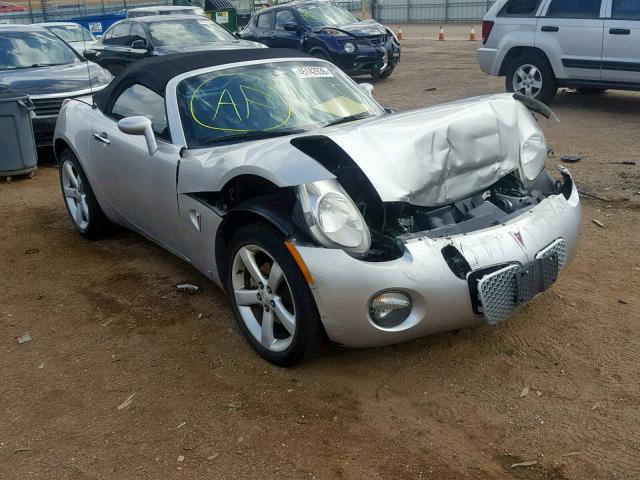 1G2MB35B66Y114316 - 2006 PONTIAC SOLSTICE SILVER photo 1