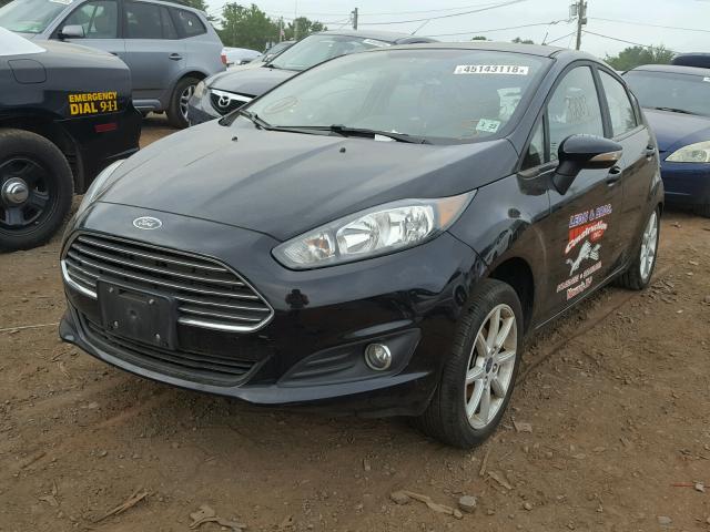 3FADP4EJ5GM126521 - 2016 FORD FIESTA SE BLACK photo 2