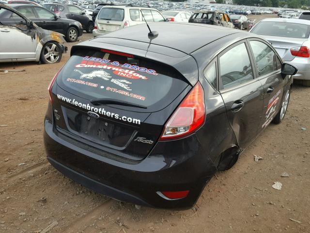 3FADP4EJ5GM126521 - 2016 FORD FIESTA SE BLACK photo 4