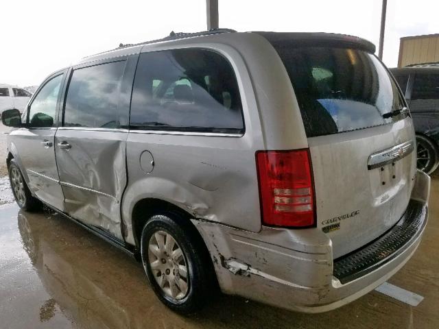 2A8HR44EX9R530137 - 2009 CHRYSLER TOWN & COU GRAY photo 3