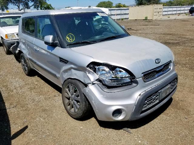 KNDJT2A6XD7584365 - 2013 KIA SOUL + SILVER photo 1