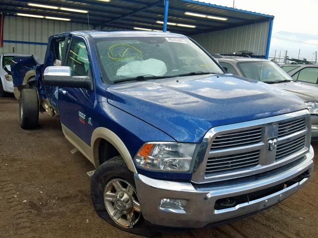 3D7UT2HL9BG514310 - 2011 DODGE RAM 2500 BLUE photo 1