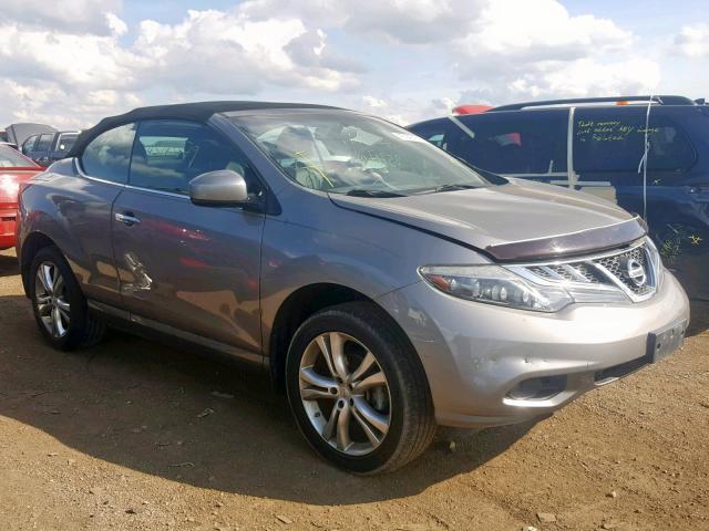 JN8AZ1FYXBW002937 - 2011 NISSAN MURANO CRO GRAY photo 1