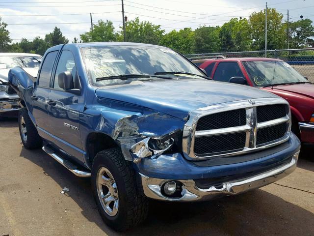 1D3HU18D83J614031 - 2003 DODGE RAM 1500 S BLUE photo 1