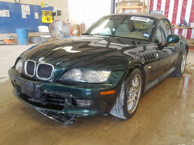 WBACN53461LL46920 - 2001 BMW Z3 3.0 GREEN photo 2