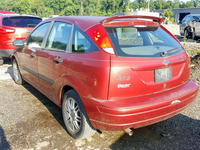 3FAFP37313R109701 - 2003 FORD FOCUS ZX5 RED photo 3