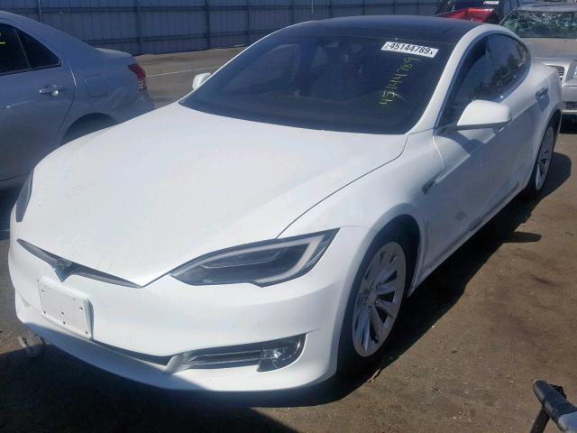 5YJSA1E2XGF151218 - 2016 TESLA MODEL S WHITE photo 2