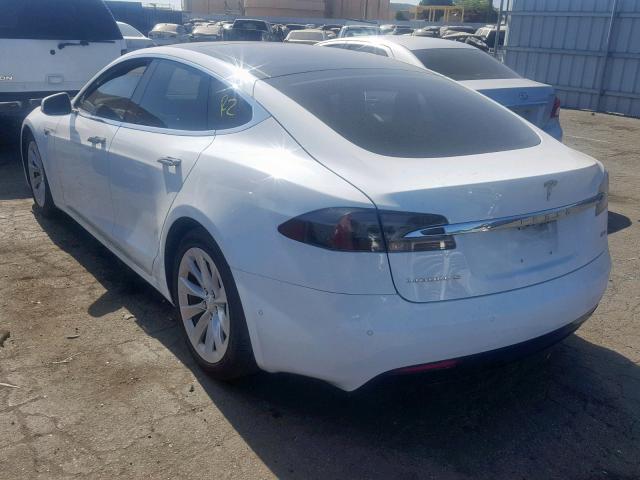 5YJSA1E2XGF151218 - 2016 TESLA MODEL S WHITE photo 3