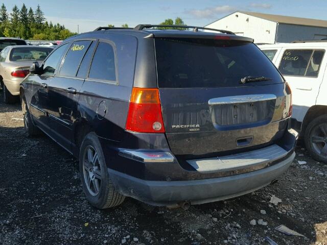 2A8GM68X47R212142 - 2007 CHRYSLER PACIFICA T BLUE photo 3