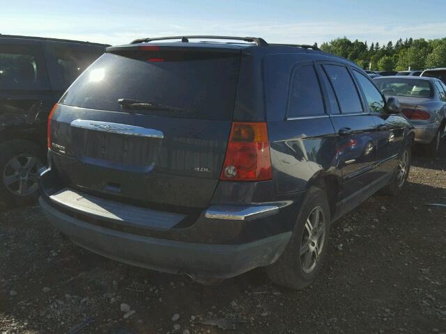 2A8GM68X47R212142 - 2007 CHRYSLER PACIFICA T BLUE photo 4