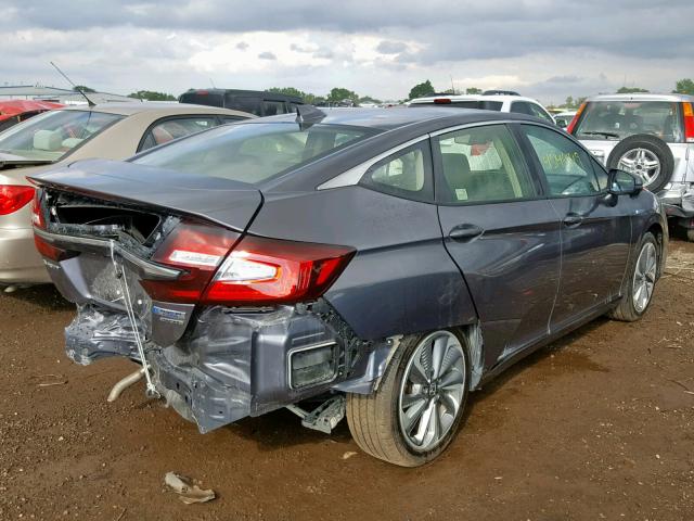 JHMZC5F37JC001867 - 2018 HONDA CLARITY TO CHARCOAL photo 4