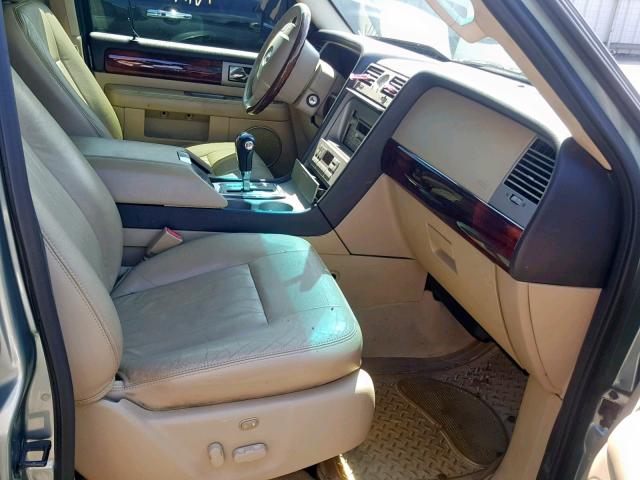 5LMFU27526LJ07207 - 2006 LINCOLN NAVIGATOR GREEN photo 5