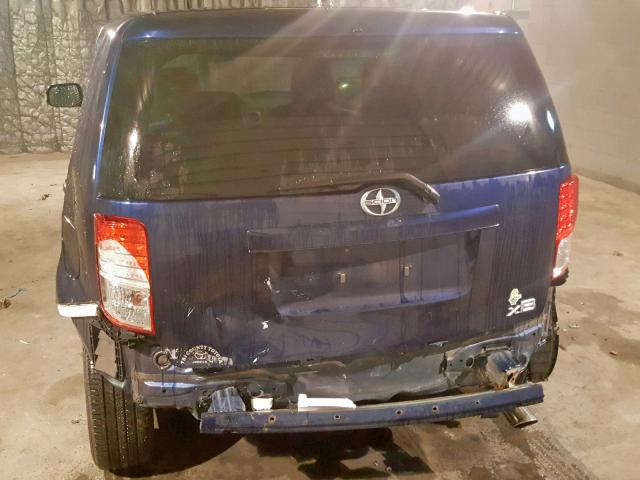 JTLZE4FE7DJ038199 - 2013 TOYOTA SCION XB 蓝色 照片 9