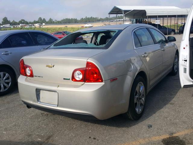 1G1ZC5E00AF308118 - 2010 CHEVROLET MALIBU 1LT 金色 照片 4