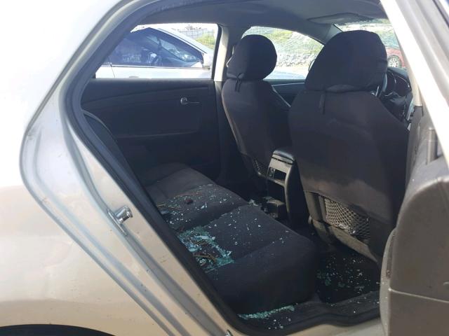 1G1ZC5E00AF308118 - 2010 CHEVROLET MALIBU 1LT 金色 照片 6