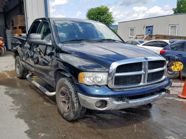 1D3HU18D44J136644 - 2004 DODGE RAM 1500 S BLACK photo 1