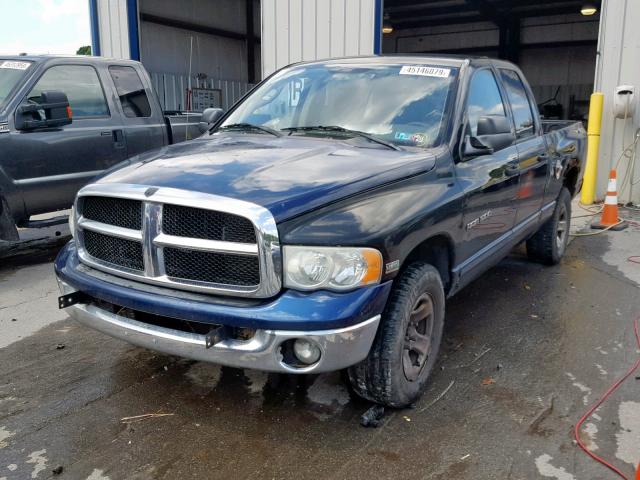 1D3HU18D44J136644 - 2004 DODGE RAM 1500 S BLACK photo 2