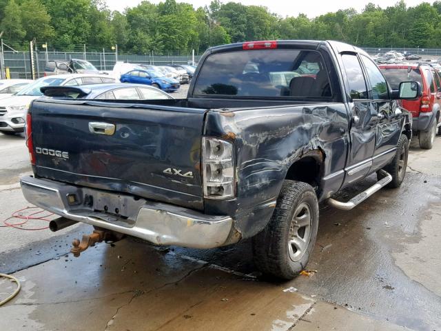 1D3HU18D44J136644 - 2004 DODGE RAM 1500 S BLACK photo 4