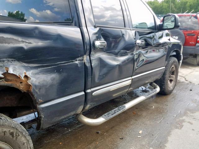 1D3HU18D44J136644 - 2004 DODGE RAM 1500 S BLACK photo 9