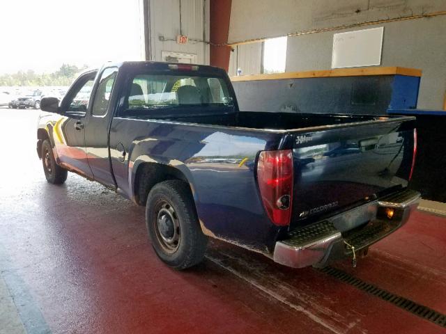 1GCCS199978250234 - 2007 CHEVROLET COLORADO BLUE photo 3