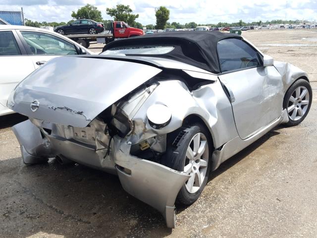 JN1AZ36A55M758298 - 2005 NISSAN 350Z ROADS SILVER photo 4