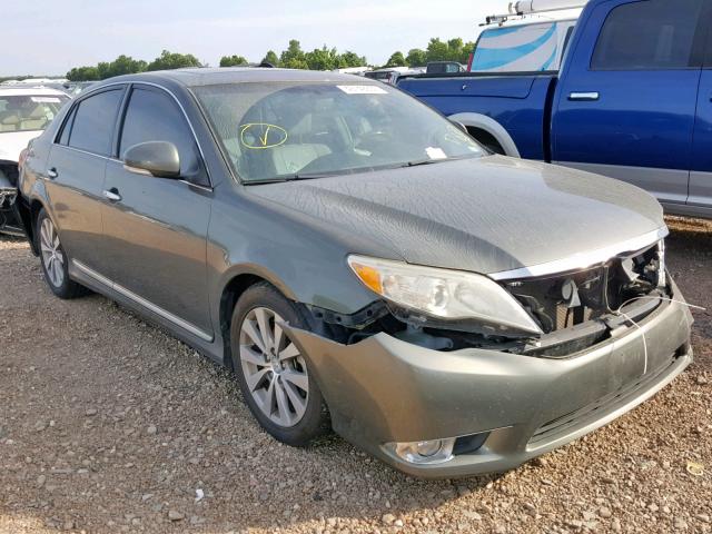 4T1BK3DB7BU417056 - 2011 TOYOTA AVALON BAS GREEN photo 1