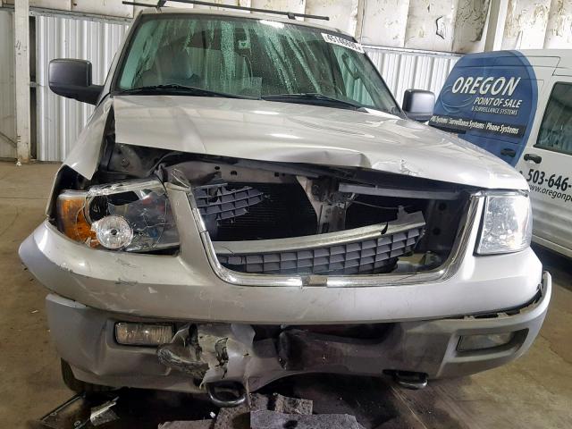 1FMPU16L63LC19294 - 2003 FORD EXPEDITION SILVER photo 9