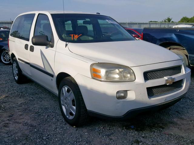 1GNDU231X7D133476 - 2007 CHEVROLET UPLANDER L WHITE photo 1