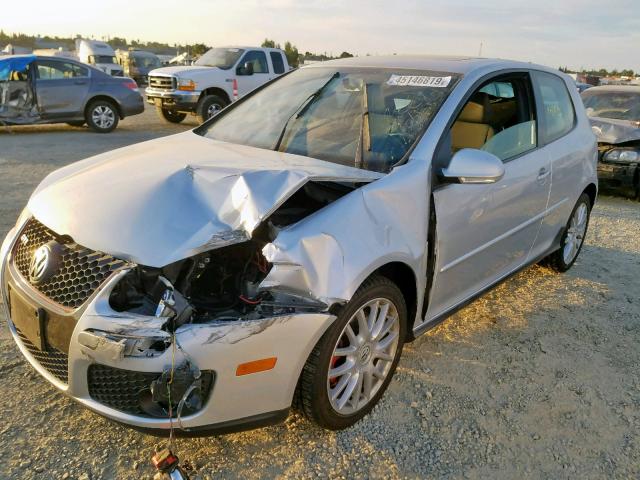 WVWFV71K77W075077 - 2007 VOLKSWAGEN NEW GTI FA SILVER photo 2