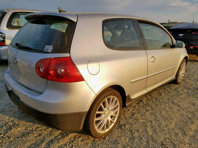 WVWFV71K77W075077 - 2007 VOLKSWAGEN NEW GTI FA SILVER photo 4