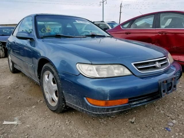 19UYA1250VL002515 - 1997 ACURA 2.2CL BLUE photo 1