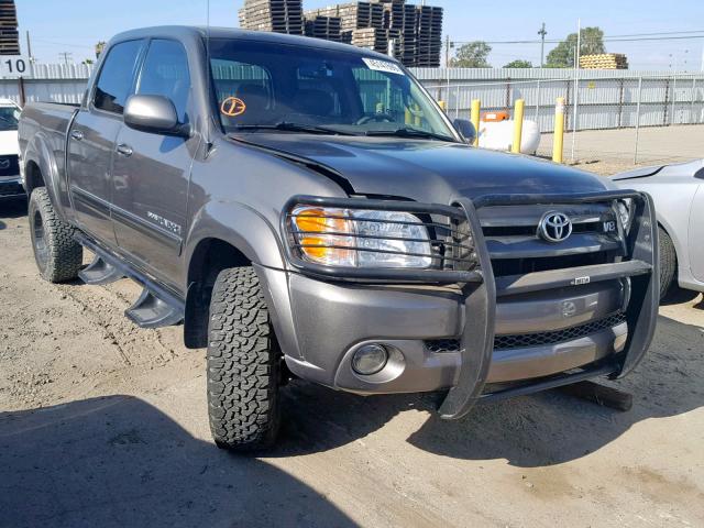 5TBET38124S453592 - 2004 TOYOTA TUNDRA DOU CHARCOAL photo 1