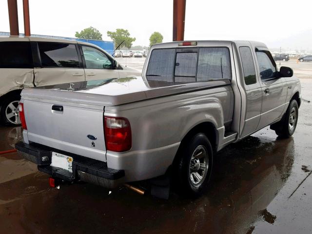 1FTYR14V01TA92909 - 2001 FORD RANGER SUP SILVER photo 4