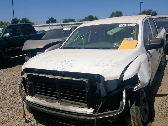 1N6AA1EJ2JN502647 - 2018 NISSAN TITAN S WHITE photo 2