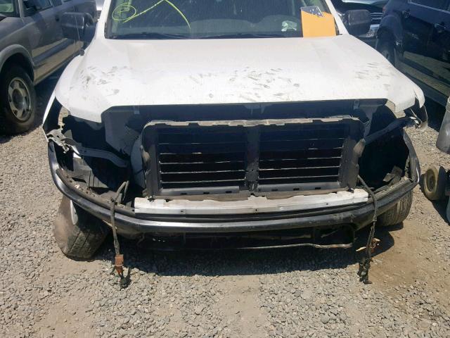 1N6AA1EJ2JN502647 - 2018 NISSAN TITAN S WHITE photo 9