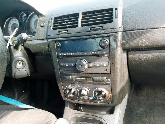 1G2AL15F077225846 - 2007 PONTIAC G5 Orange photo 10