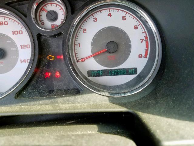 1G2AL15F077225846 - 2007 PONTIAC G5 Orange photo 8