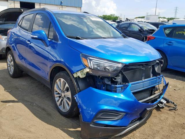 KL4CJASB3HB251118 - 2017 BUICK ENCORE PRE BLUE photo 1