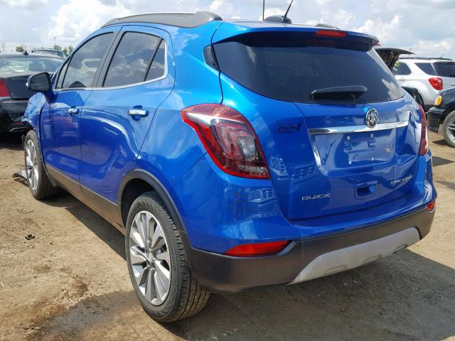 KL4CJASB3HB251118 - 2017 BUICK ENCORE PRE BLUE photo 3