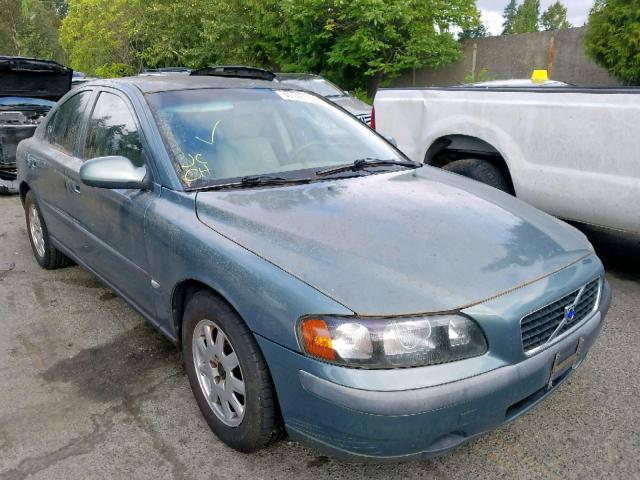 YV1RS61R922126912 - 2002 VOLVO S60 BLUE photo 1