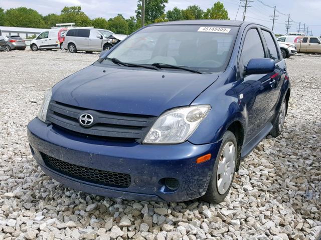 JTKKT624350088724 - 2005 TOYOTA SCION XA BLUE photo 2