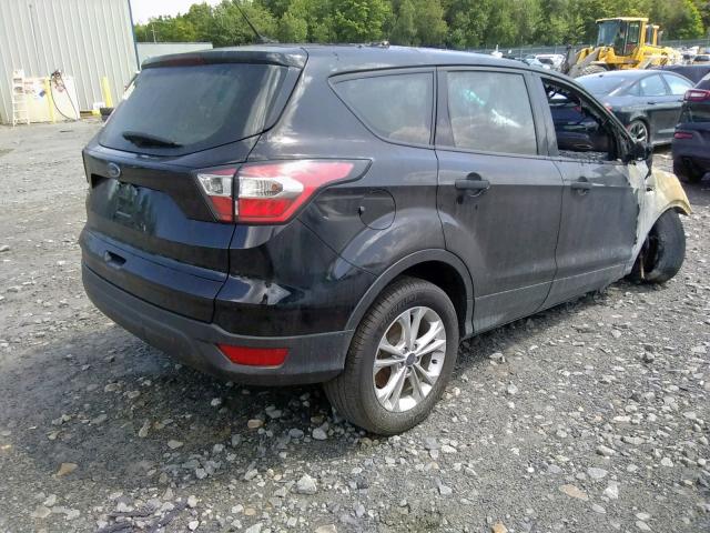 1FMCU0F76HUB25607 - 2017 FORD ESCAPE S BLACK photo 4